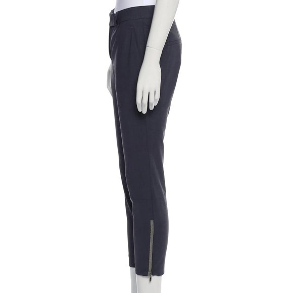 BRUNELLO CUCINELLI Virgin Wool Skinny Leg Pants